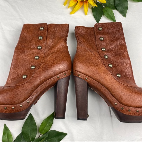 ❌SOLDUgg Cosima Mid Calf Platform Leather Ankle - Picture 5 of 8